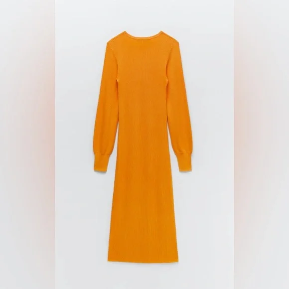 long sleeve dress for baby girl organic long sleeve ruffle dress 6-12m / Fawn